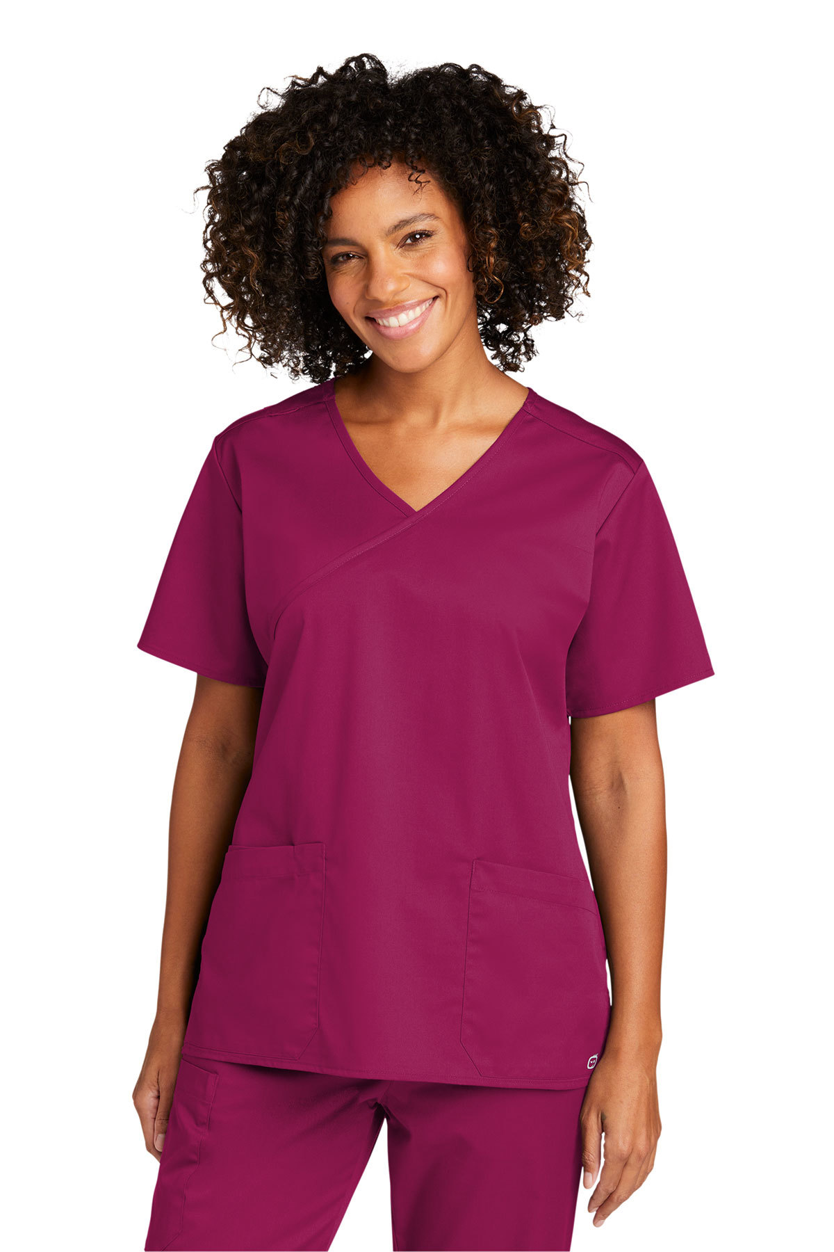 WonderWink® Women's WorkFlex™ Mock Wrap Top
