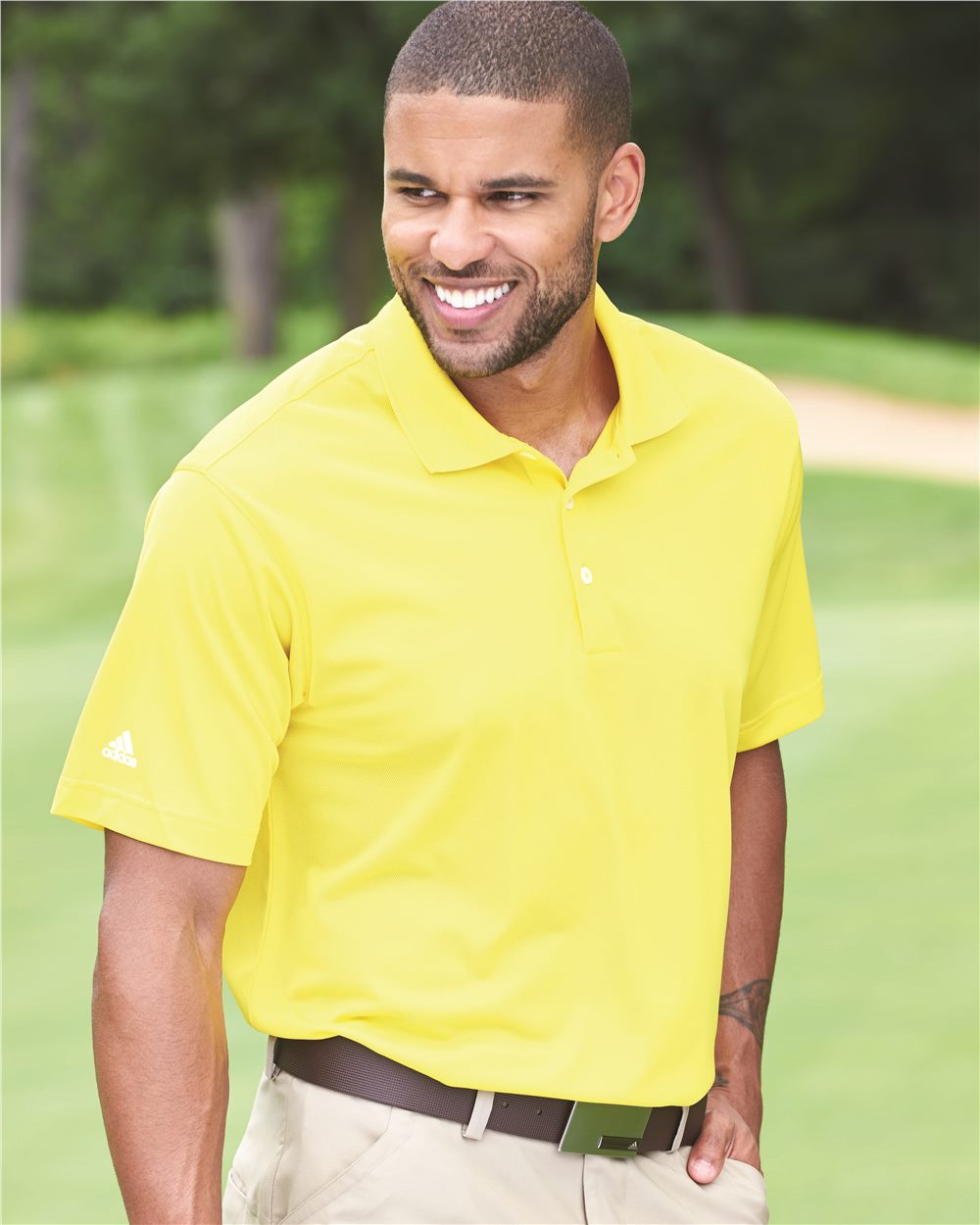 Adidas Golf Basic Short Sleeve Sport Shirt