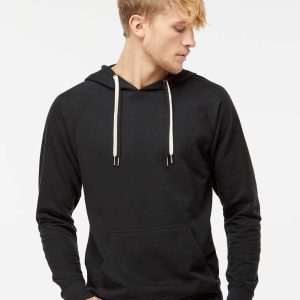 Independent Trading Co - Icon Unisex Lightweight Loopback Terry Hooded Sweatshirt