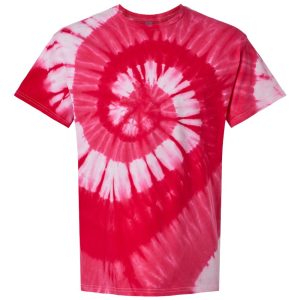 Dyenomite Multi-Color Spiral Tie-Dyed T-Shirt