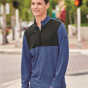Adidas® Lightweight Quarter-Zip Pullover