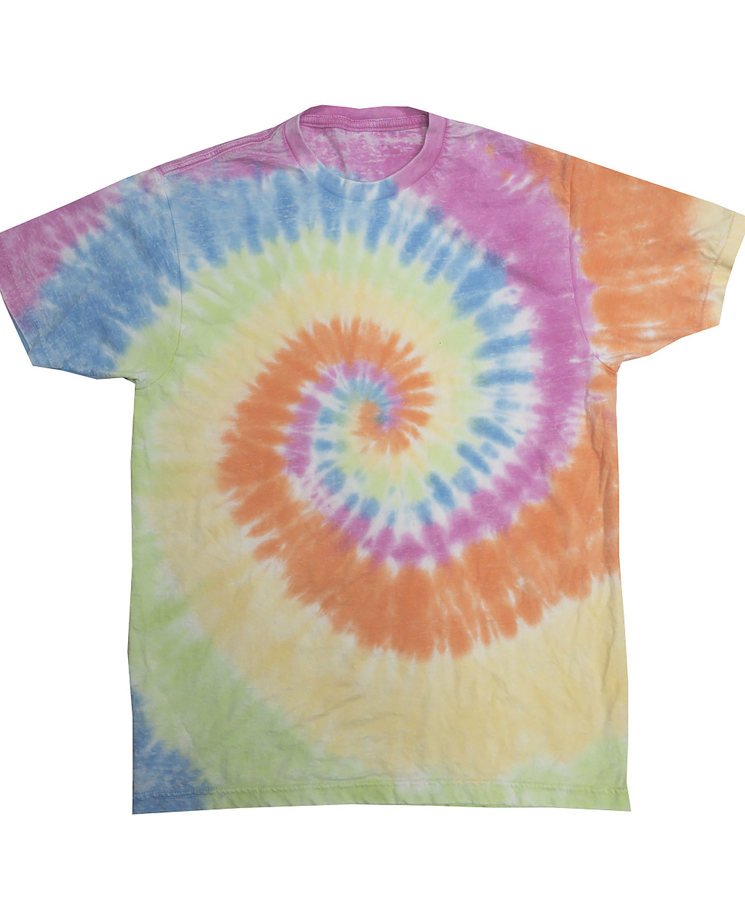 Pastel Tie Dye Burnout Blank