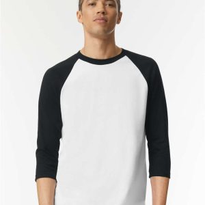 American Apparel® Unisex CVC Raglan Tee Shirt