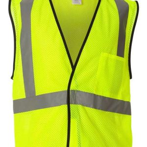 Kishigo® Economy Single Pocket Hook & Loop Mesh Vest