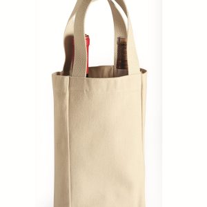 Liberty Bags Double Wine Bottle Tote Bag