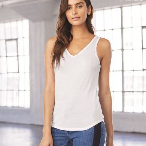 Bella+Canvas® Women's Flowy V-Neck Tank Top