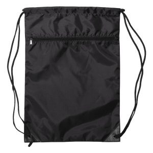 Liberty Bags Zippered Drawstring Backpack