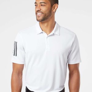 Adidas® Floating 3-Stripes Polo