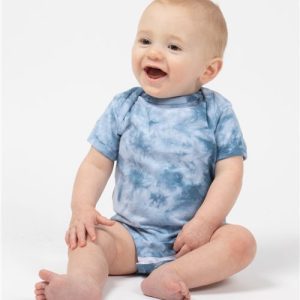 Dyenomite Infant Crystal Tie-Dyed T Onesie