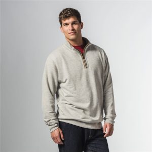 Weatherproof® Vintage Marled Quarter-Zip Sweatshirt