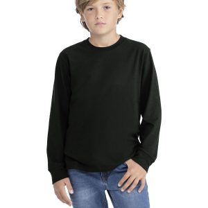 NEXT LEVEL APPAREL Youth Cotton Long Sleeve T-Shirt