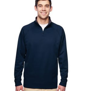 Jerzees Adult DRI-POWER® SPORT Quarter-Zip Cadet Collar Sweatshirt