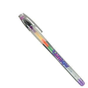 Rainbo Gel Pen w/ Translucent Gripper & Cap