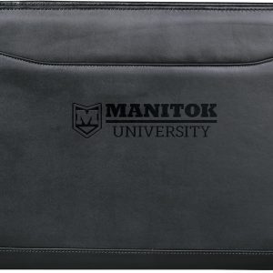 Millennium Leather Zippered Padfolio FSC® Mix Pape