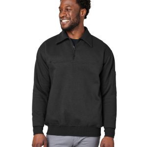Harriton Men's ClimaBloc™ Heavyweight Tactical Quarter-Zip