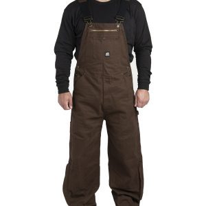 Berne Apparel Men's Acre Unlined Washed Bib Overall