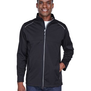 CORE 365 Men's Tall Techno Lite Three-Layer Knit Tech-Shell