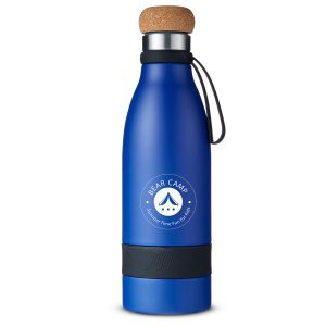 Prime Line 19oz Double Wall Vacuum Bottle With Cork Lid