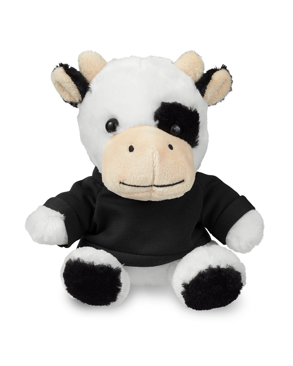Prime Line 7" Plush Cow With T-Shirt