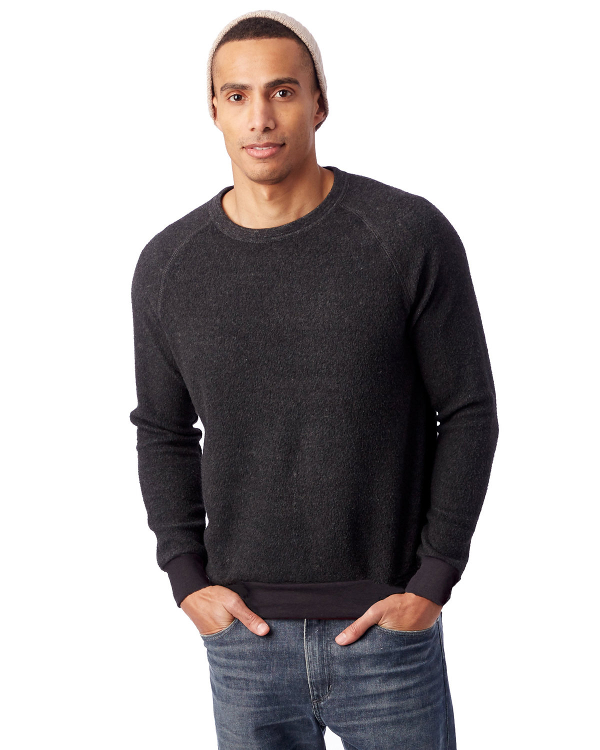 Alternative Men's Champ Eco Teddy Sweatshirt