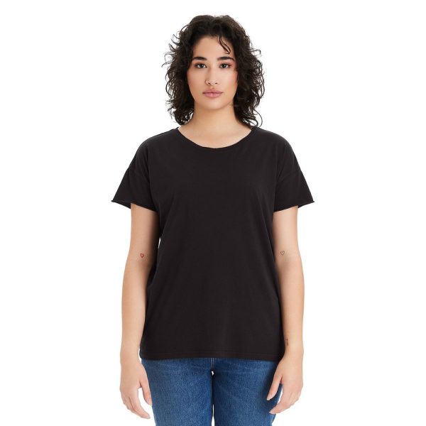 Alternative Ladies' Rocker Garment-Dyed Distressed T-Shirt