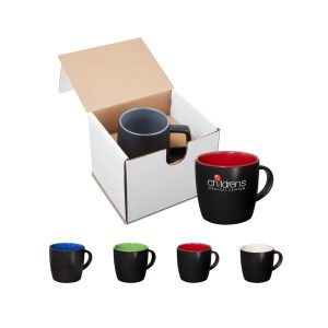 12 Oz. Riviera Ceramic Mug in Individual Mailer