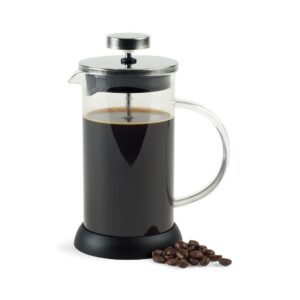 Barista Glass Coffee Press - 12 Oz. - Black