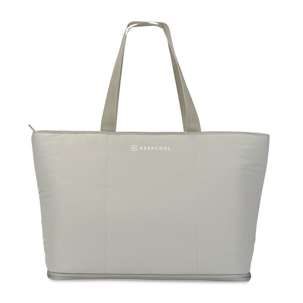 KEEPCOOL® Rio Quilted Expandable Cooler - Latte