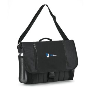 Baylor Laptop Messenger - Black
