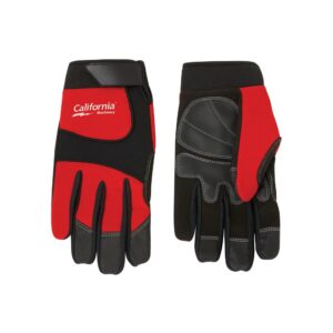 Synthetic Leather Palm Mechanic Style Glove