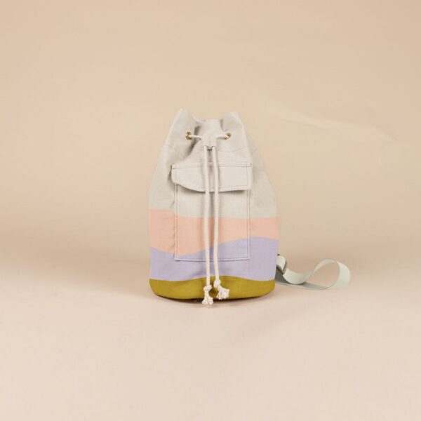 Bucket Sling Bag - Natural Canvas