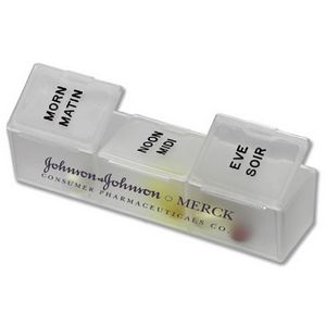 1 Day Morn/ Noon/ Eve/ Bed Pill Organizer Box