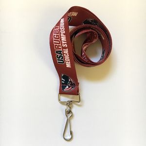 1" Non Breakaway Dye Sublimation Lanyard