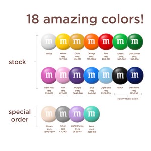 1 oz. Color Choice M&M'S in Full Color Digibag
