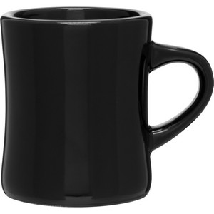 10 oz Diner Ceramic Mug (Black)