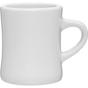 10 oz Diner Ceramic Mug (White)
