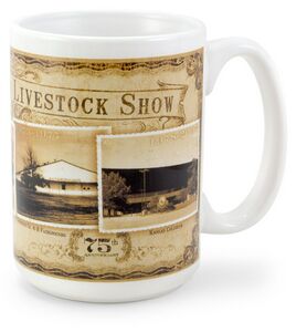 15 Oz. White Ceramic El Grande Sublimation Mug