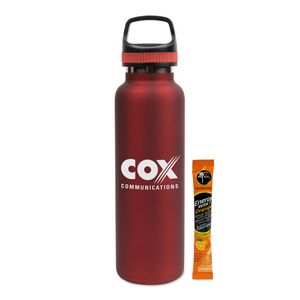 20 Oz. Insulated Stainless Steel Vacuum Bottle /Energy Mix