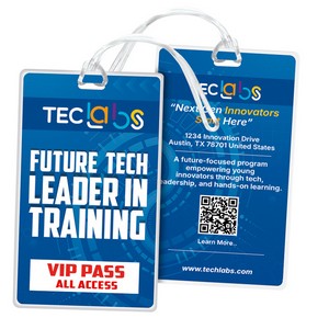 3" x 5" Full Color Luggage Tags - 60 MIL