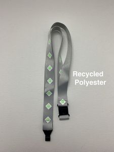 3/4" Breakaway Silk Screen Lanyard - Environmentally Friendly