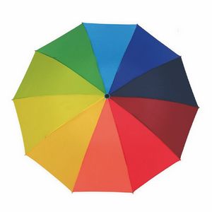 38 Inch Rainbow Color Foldable Umbrella