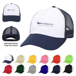 5 Panel Structured Mesh Back Cap
