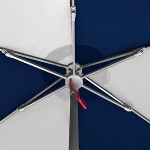 7' E-Z Glide Market Umbrella Kit With Valance (2 Imprints)