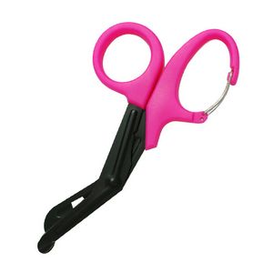 7.5-Inch Medical Scissors with Carabiner Clip
