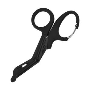 7.5-Inch Medical Scissors with Carabiner Clip