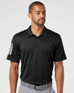 AdidasÂ® Floating 3-Stripes Polo