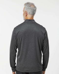 AdidasÂ® Space Dyed Quarter-Zip Pullover