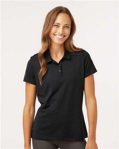 AdidasÂ® Women's Textured Stripe Polo Shirt