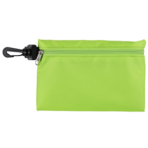 "Ariel" 12 Piece Safety Kit in Zipper Pouch with Carabiner Attachment