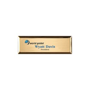 Aspen Executive Name Badge (Standard Size 1" x 3")